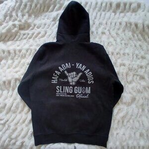 Sling Guam Graphic Hoodie Mens Medium